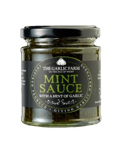 The Garlic Farm - Mint Sauce with Garlic - 6 x 185g