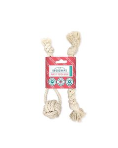 Goodchap's - 20cm Pup’s First Fetch & Tug Duo Rope Toys - 10 x 44g