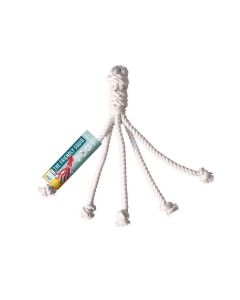 Goodchap's - 40cm The Friendly Squid Rope Toy - 10 x 148g
