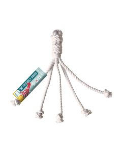 Goodchap's - 40cm The Friendly Squid Rope Toy - 10 x 148g