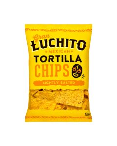 Gran Luchito Mexican Lightly Salted Tortilla Chips 170g Packet