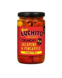 Gran Luchito Mexican Crunchy Jalapeno & Pineapple 215g Jar