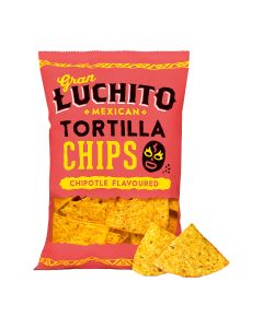Gran Luchito - Mexican Chipotle Tortilla Chips - 10 x 150g