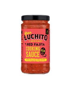 Gran Luchito - Glass Jar Red Fajita Cooking Sauce - 6 x 355g