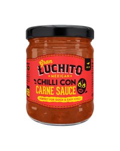 Gran Luchito - Glass Jar Chilli Con Carne Sauce - 6 x 480g