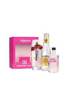 Pinkster - Small Emergency Gin & Tonic Kit 37.5% Abv - 6 x 50ml