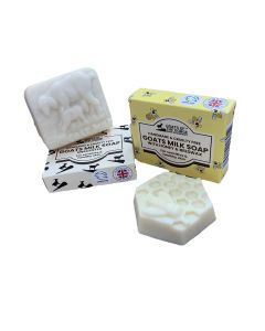 Goats of the Gorge Ltd - Goats Milk Soap Bars  (5 Honey) (5 Unscented) - 10 x 88g