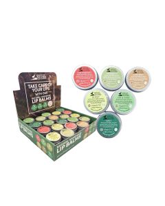 Goats of the Gorge Ltd - Case 6 of Natural Lip Balms, Display Box & 5 of each flavour - 30 x 15ml