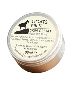 Goats of the Gorge - Goats Milk Unscented Face & Body Skin Cream - 6 x 100ml