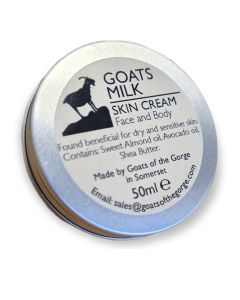 Goats of the Gorge - Goats Milk Unscented Face & Body Skin Cream - 6 x 50ml