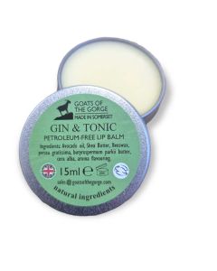 Goats of the Gorge - Gin & Tonic Natural Lip Balm - 10 x 15ml