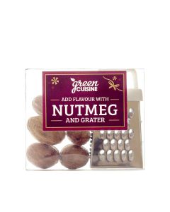 Green Cuisine - Nutmeg & Grater Set - 12 x 20g