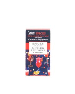Green Cuisine  - Spices to Make Mulled Wine - 6 x 15g