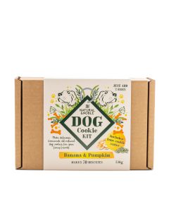 Natural & Noble - Make Your Own Banana & Pumpkin Dog Cookie Kit - 5 x 530g