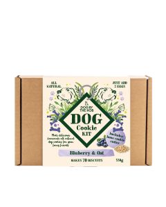 Dog By The Hob - Make Your Own Blueberry & Oat Dog Cookie Kit - 5 x 550g
