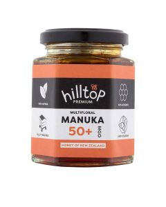 Hilltop Honey - Manuka Honey MGO 50+ - 4 x 225g