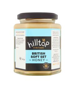 Hilltop Honey - British Soft Set Honey - 4 x 340g
