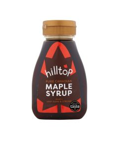 Hilltop Honey -  Very Dark Maple Syrup - Grade A - 10x230g
