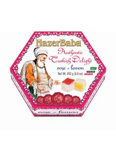 Hazer Baba - Rose, Lemon Turkish Delight - 12 x 250g