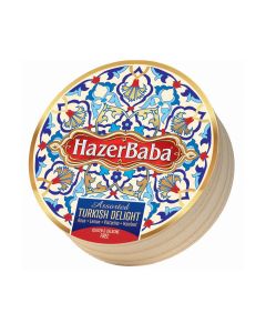 Hazer Baba - Rose, Lemon, Pistachio, Hazelnut Turkish Delight - Drum - 12 x 454g
