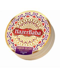Hazer Baba - Rose, Lemon Turkish Delight (Drum) - 12 x 454g