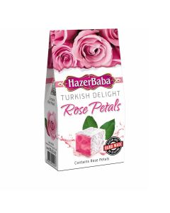 Hazer Baba - Rose Petals Turkish Delight - 6 x 100g
