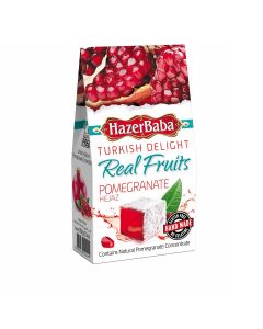 Hazer Baba - Real Fruits Pomegranate Turkish Delight - 6 x 100g