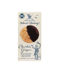 Island Bakery - Chocolate Gingers Dipped in Chocolate Biscuits - 12 x 133g