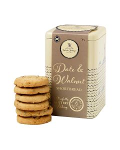 Island Bakery - Walnut and Date Shortbread Biscuits in Tin - 6 x 215g