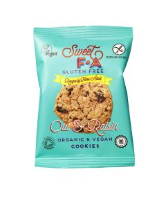 Sweet FA Gluten Free - Oat & Raisin Cookies - 24 x 30g