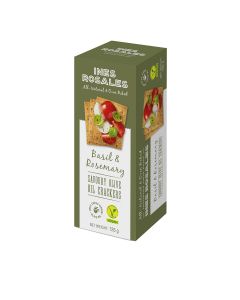 Ines Rosales - Rosemary & Basil Olive Oil Crackers - 12 x 126g