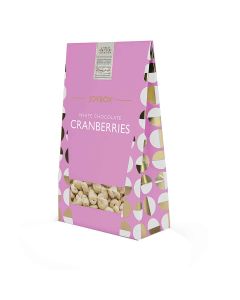 Joybox - White Chocolate Covered Cranberries - 10 x 150g