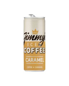 Jimmy's Iced Coffee - Caramel Slim Can - 12 x 250ml