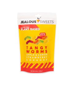 Jealous Sweets - Tangy Worms –  Share Bag - 7 x 125g