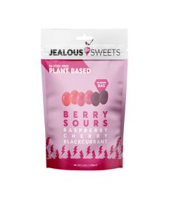 Jealous Sweets - Berry Sours –  Share Bag - 7 x 125g