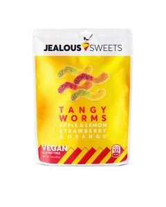 Jealous Sweets - Tangy Worms Impulse Bag - 10 x 40g