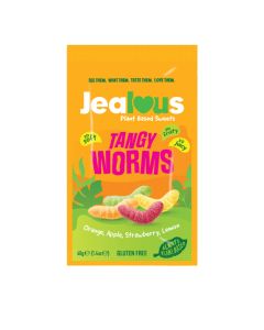 Jealous Sweets - Tangy Worms Impulse Bag - 10 x 40g