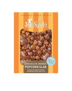 Joe & Seph's - Chocolate Orange Popcorn Slab - 14 x 115g