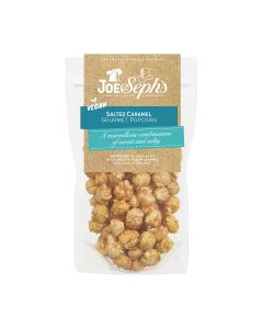 Joe & Seph's - Vegan Salted Caramel Popcorn Pouch - 12 x 80g
