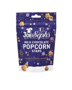 Joe & Seph's - Milk Chocolate Popcorn Star Bites Pouch - 14 x 63g
