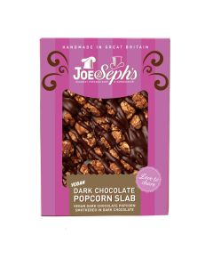 Joe & Seph's - Vegan Dark Chocolate Popcorn Slab - 14 x 115g