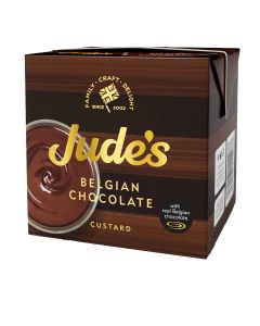 Jude's - Belgian Chocolate Custard  - 6 x 500g