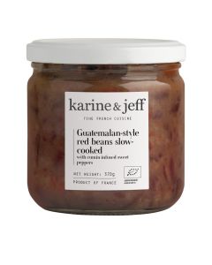 Karine & Jeff - Guatemalan-Style Red Beans Slow-Cooked with Cumin - 6 x 370g
