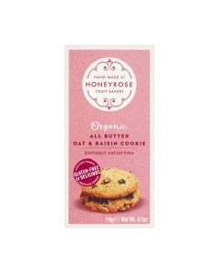 Honeyrose - All Butter Oat & Raisin Cookie - 6 x 115g
