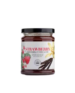 RBG Kew Preserves - Strawberry, rhubarb & vanilla jam - 12 x 340g