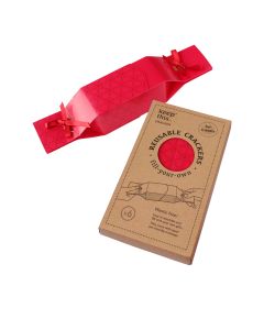 Keep This Cracker - Red Fill-Your-Own Reusable Crackers & Low Noise Snaps - 6 x 175g