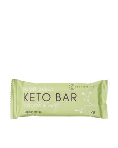 Keto Hana - Cocoa & Mint Keto Bar - 12 x 40g