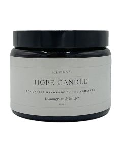 Labre's Hope - Large Lemongrass & Ginger Candle - 4 x 400g