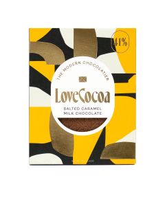 Love Cocoa - Salted Caramel 41% Milk Chocolate - 12 x 75g