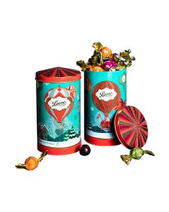 Leone - Musical Box Tin Chocolate Covered Fruit Jellies  - 8 x 130g